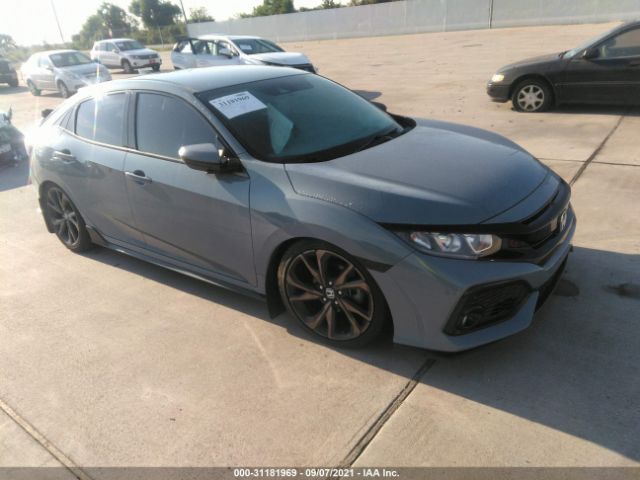 HONDA CIVIC HATCHBACK 2019 shhfk7h42ku210932