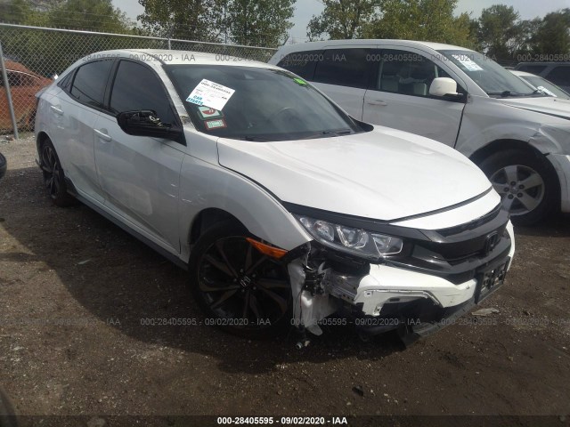 HONDA CIVIC HATCHBACK 2019 shhfk7h42ku222000