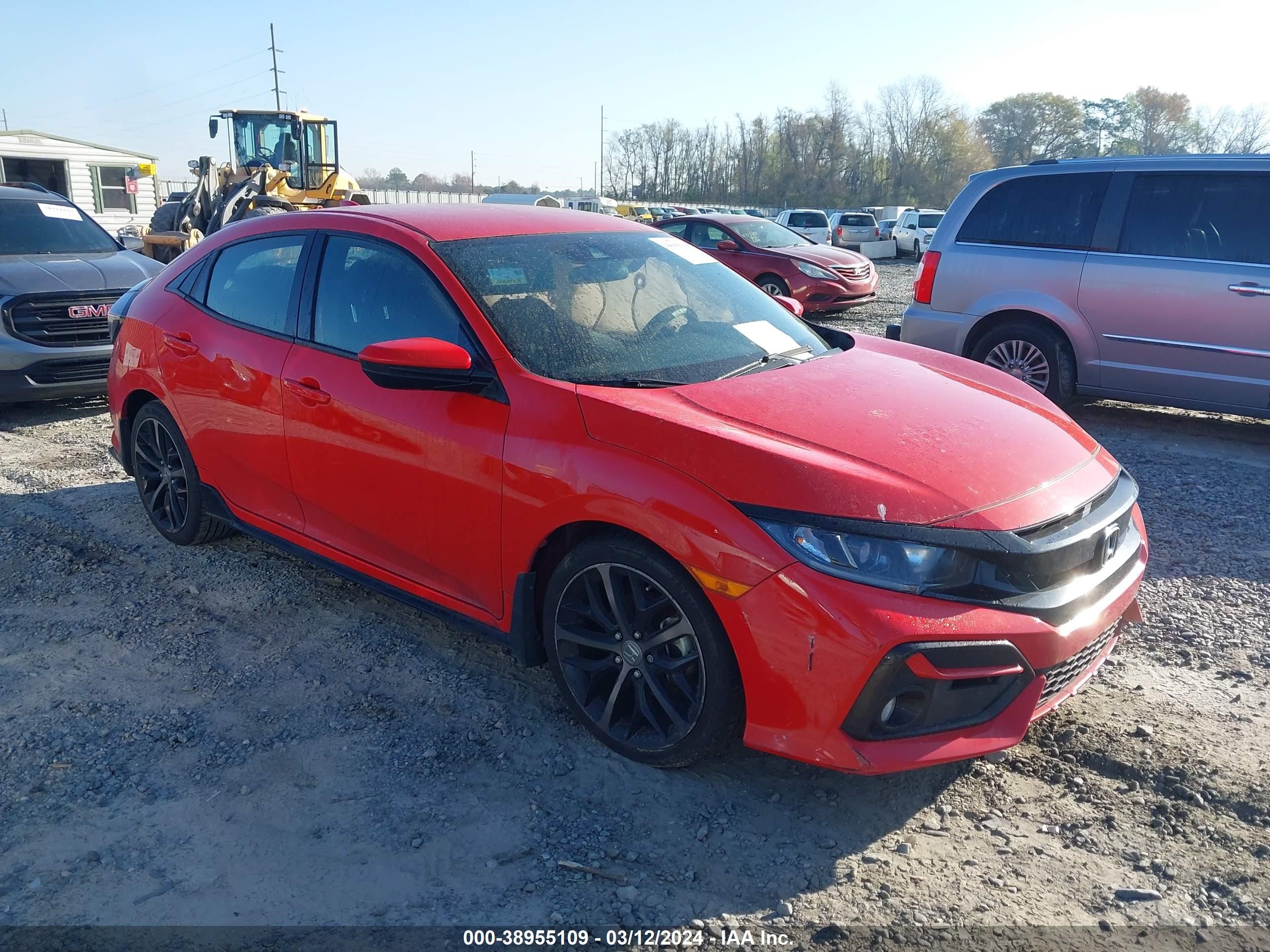 HONDA CIVIC 2020 shhfk7h42lu216084