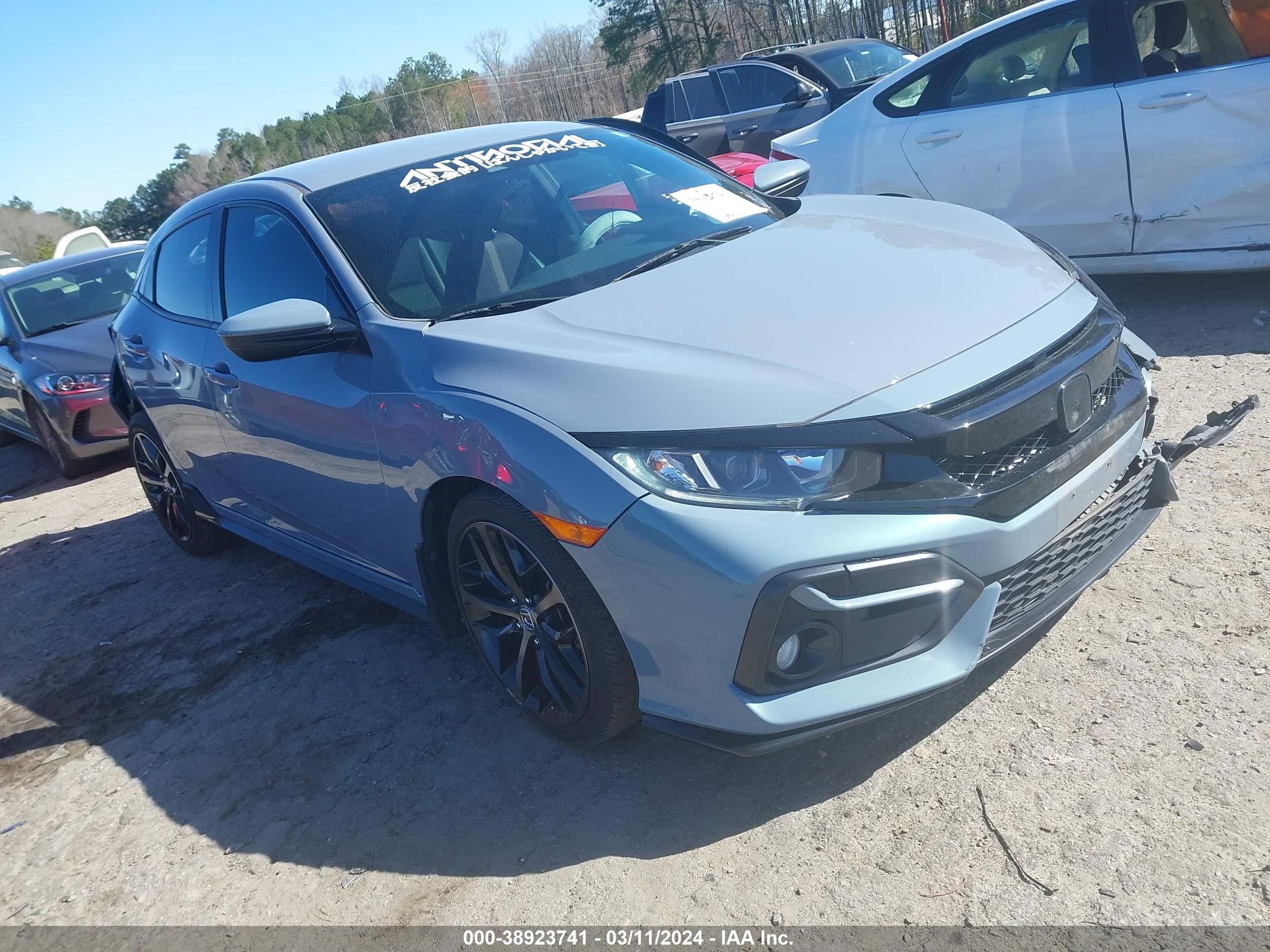 HONDA CIVIC 2020 shhfk7h42lu216733