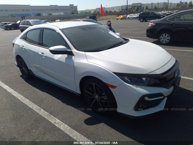 HONDA CIVIC HATCHBACK 2020 shhfk7h42lu406287