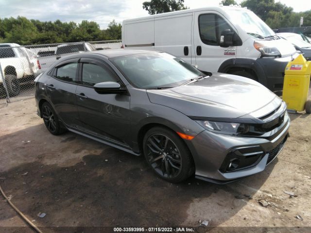 HONDA CIVIC HATCHBACK 2021 shhfk7h42mu217754