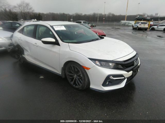 HONDA CIVIC HATCHBACK 2021 shhfk7h42mu404301