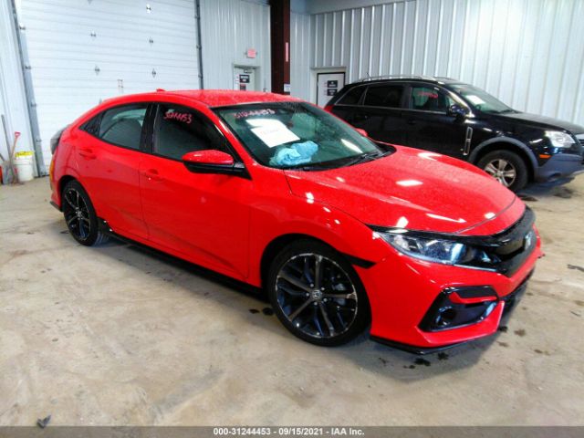 HONDA CIVIC HATCHBACK 2021 shhfk7h42mu404752