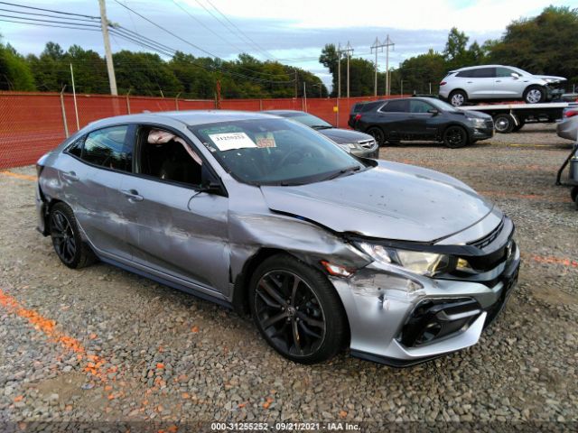 HONDA CIVIC HATCHBACK 2021 shhfk7h42mu411720