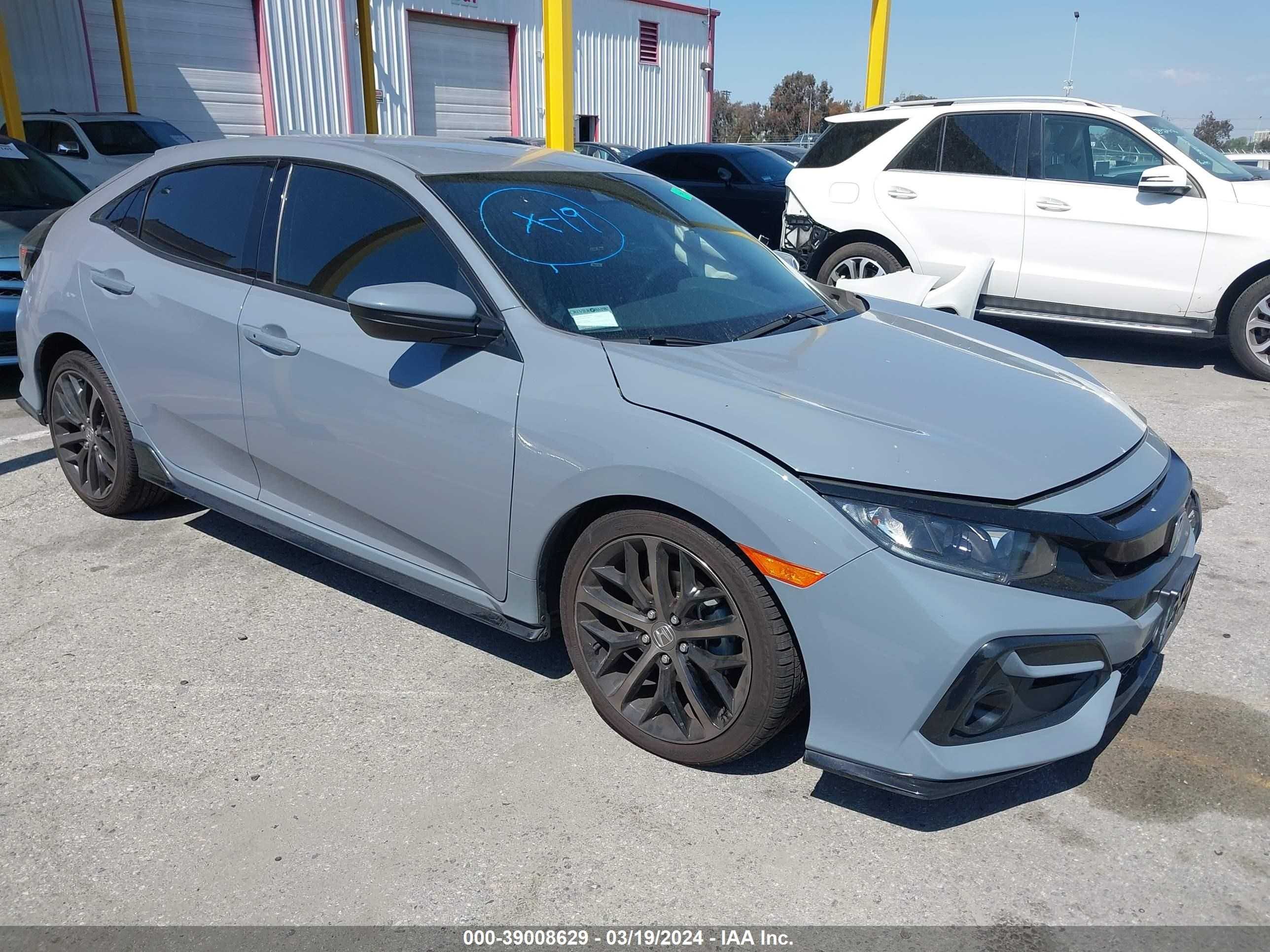 HONDA CIVIC 2021 shhfk7h42mu412754