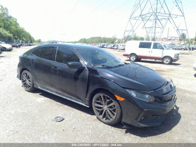 HONDA CIVIC HATCHBACK 2021 shhfk7h42mu413998