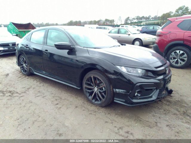 HONDA CIVIC HATCHBACK 2021 shhfk7h42mu425830