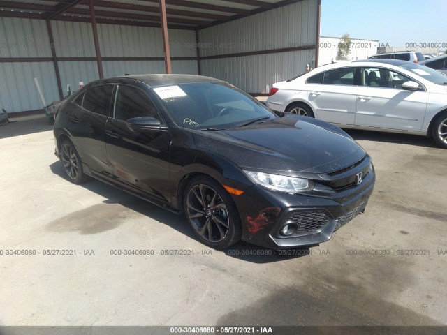 HONDA CIVIC HATCHBACK 2017 shhfk7h43hu212147