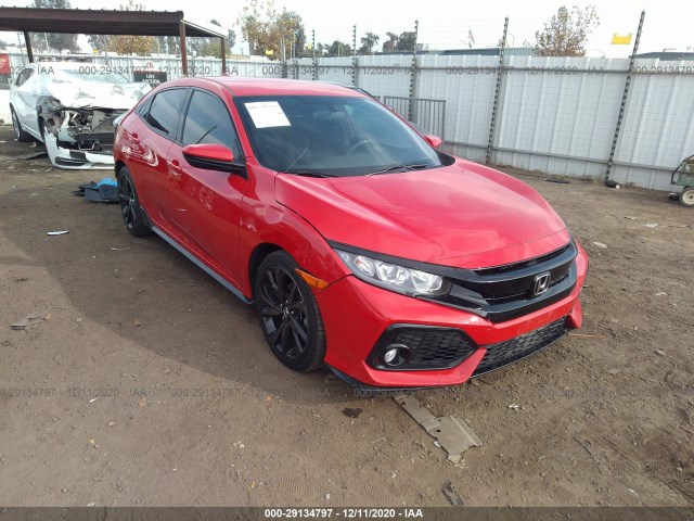 HONDA CIVIC HATCHBACK 2017 shhfk7h43hu408041