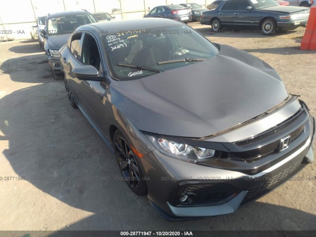 HONDA CIVIC HATCHBACK 2018 shhfk7h43ju208458