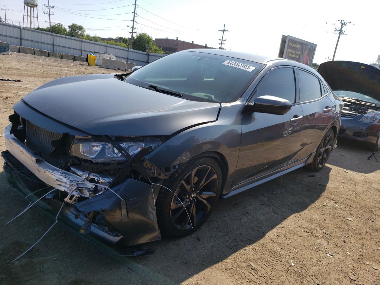 HONDA CIVIC 2018 shhfk7h43ju213921