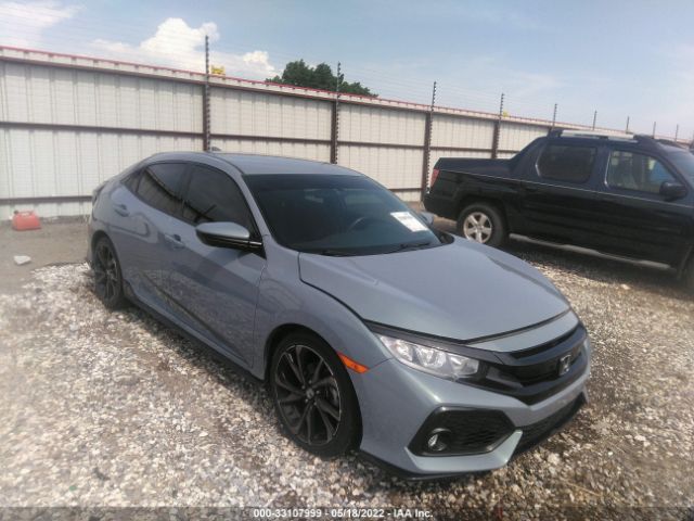 HONDA CIVIC HATCHBACK 2018 shhfk7h43ju235188