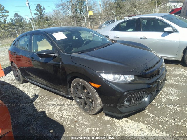 HONDA CIVIC HATCHBACK 2018 shhfk7h43ju237216