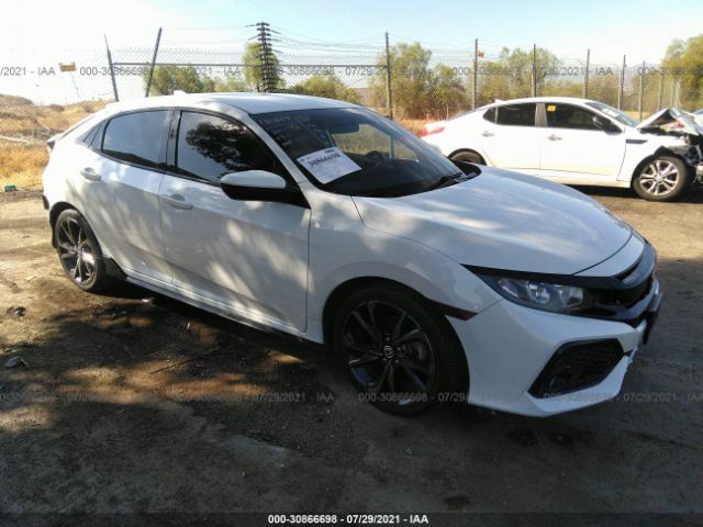 HONDA CIVIC HATCHBACK 2018 shhfk7h43ju405940