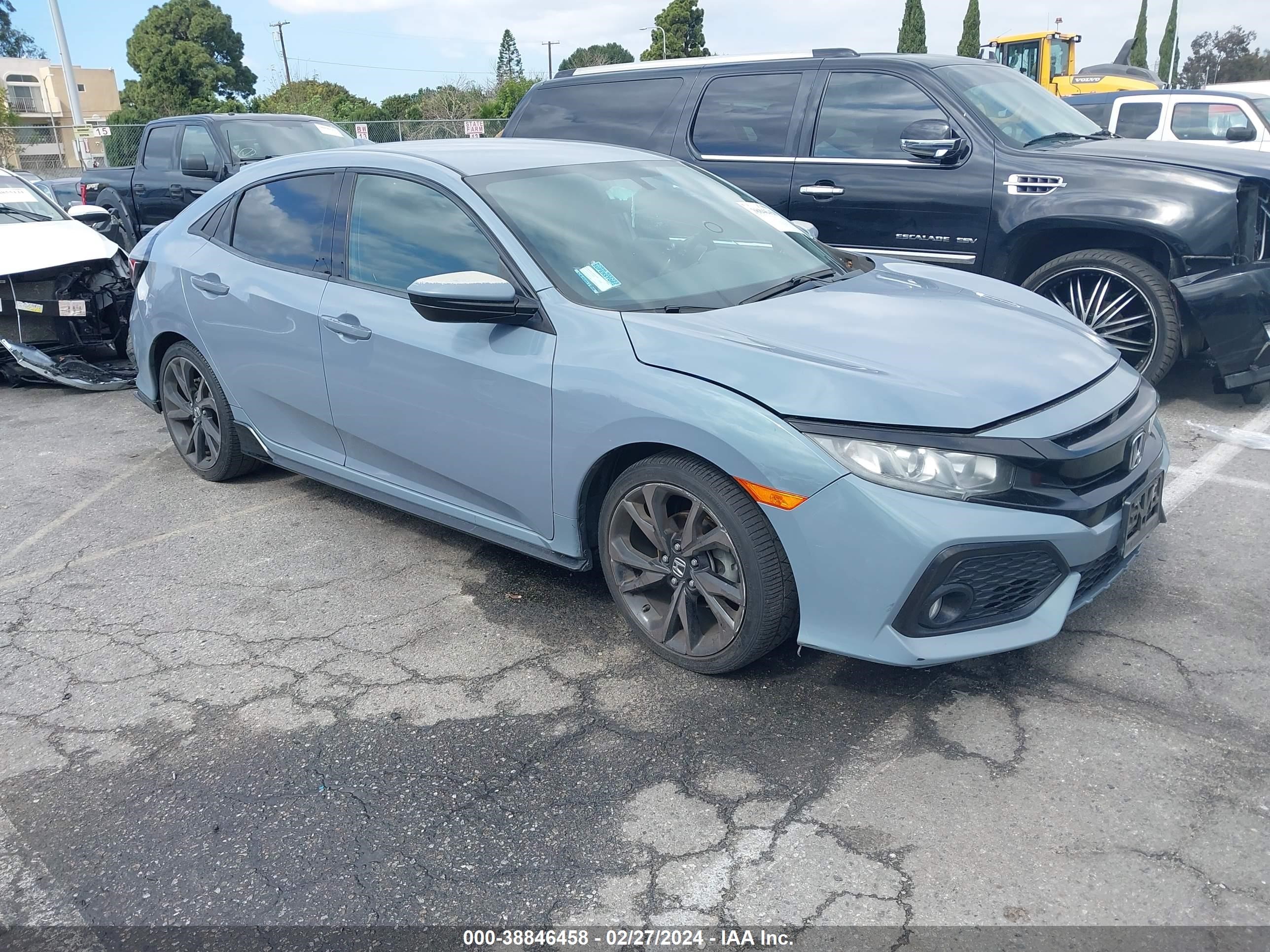 HONDA CIVIC 2018 shhfk7h43ju407770