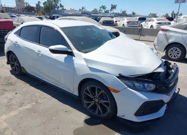 HONDA CIVIC HATCHBACK 2018 shhfk7h43ju411933