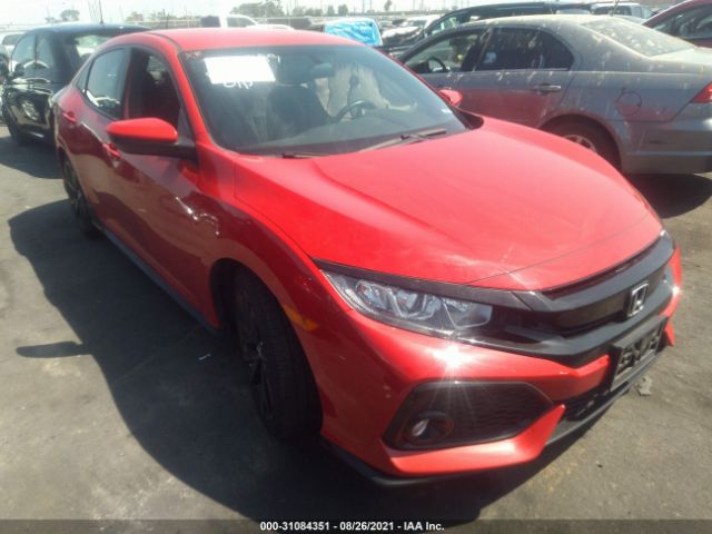 HONDA CIVIC HATCHBACK 2018 shhfk7h43ju421930