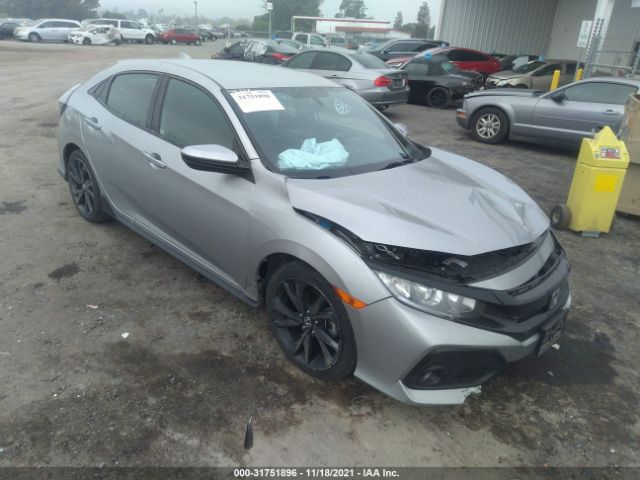 HONDA CIVIC HATCHBACK 2018 shhfk7h43ju423337