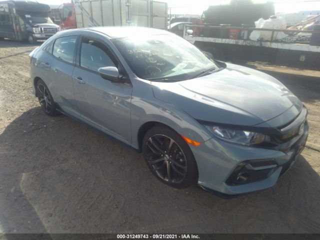 HONDA CIVIC HATCHBACK 2021 shhfk7h43mu411144