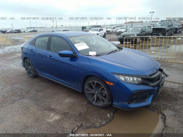 HONDA CIVIC HATCHBACK 2017 shhfk7h44hu231466