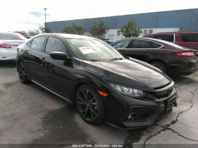 HONDA CIVIC HATCHBACK 2018 shhfk7h44ju404747