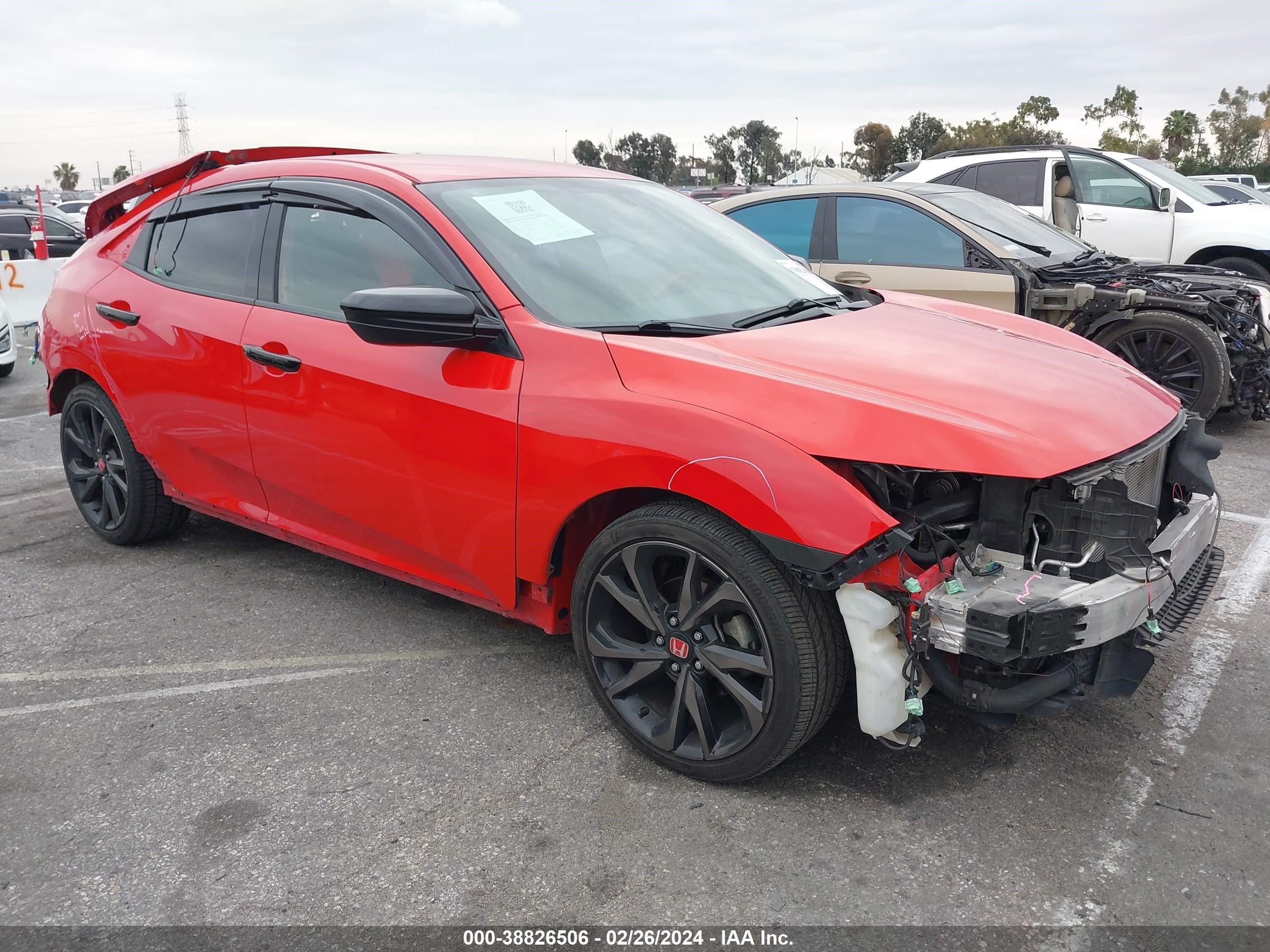 HONDA CIVIC 2018 shhfk7h44ju423377