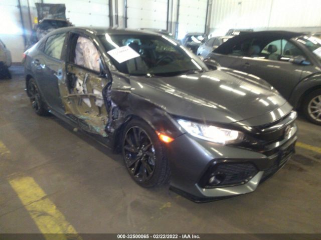 HONDA CIVIC HATCHBACK 2018 shhfk7h44ju431317