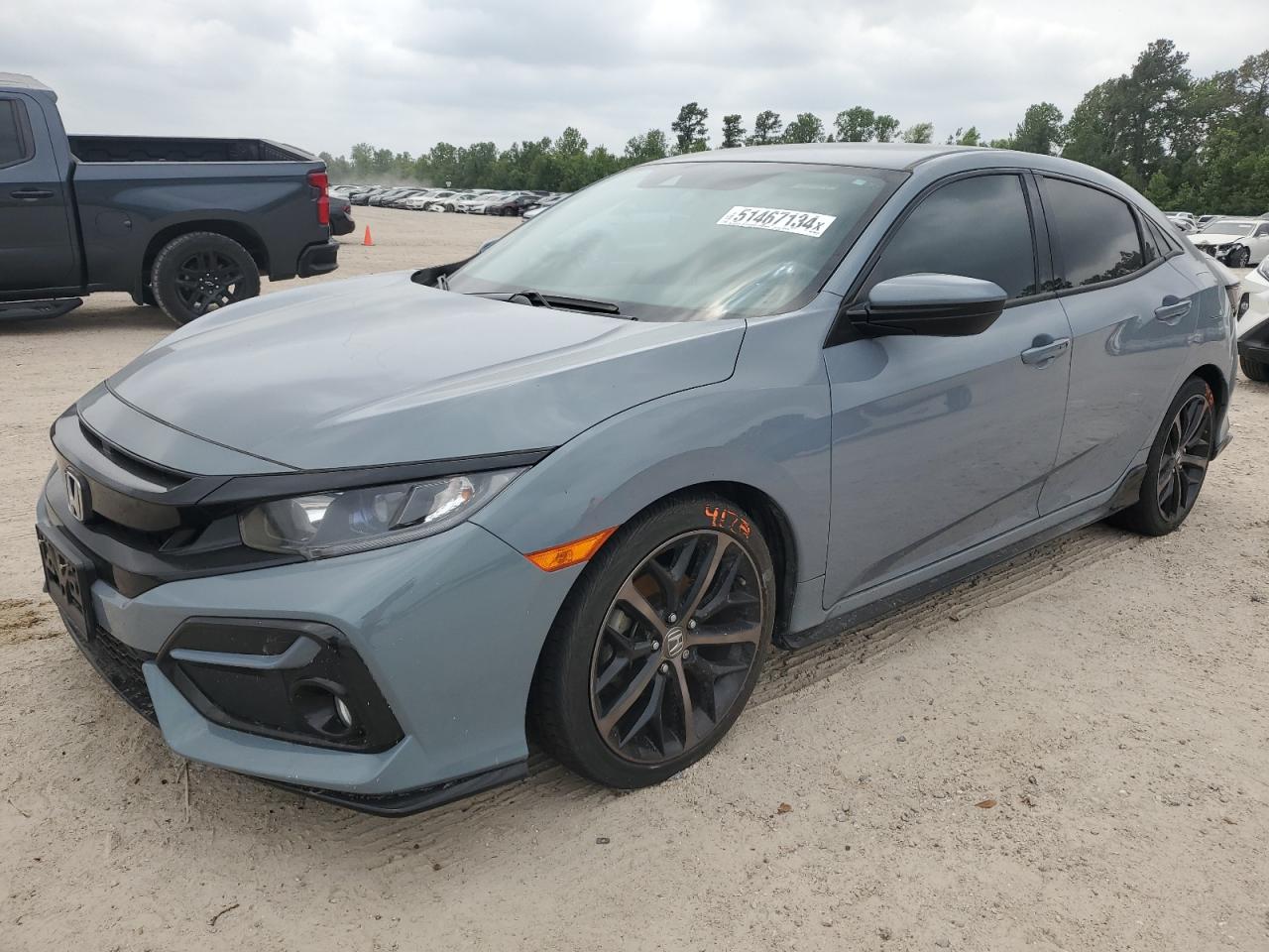 HONDA CIVIC 2021 shhfk7h44mu209123