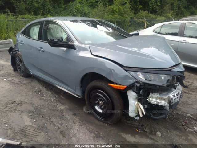 HONDA CIVIC HATCHBACK 2021 shhfk7h44mu408396