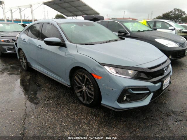 HONDA CIVIC HATCHBACK 2021 shhfk7h44mu415378