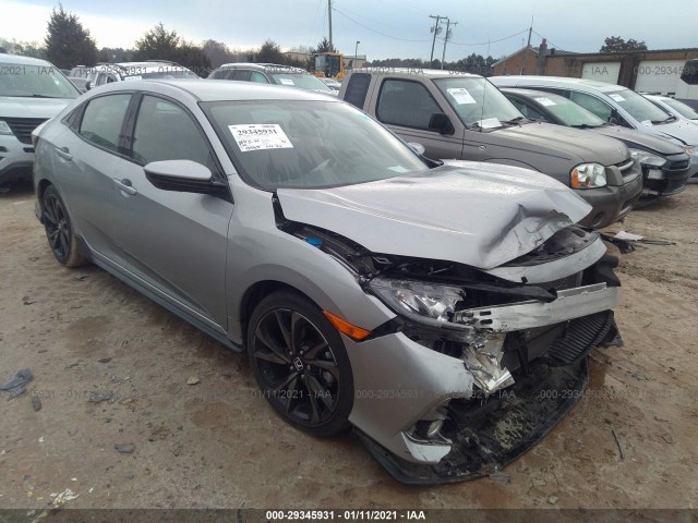 HONDA CIVIC HATCHBACK 2018 shhfk7h45ju210177