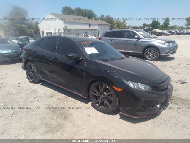 HONDA CIVIC HATCHBACK 2018 shhfk7h45ju411674