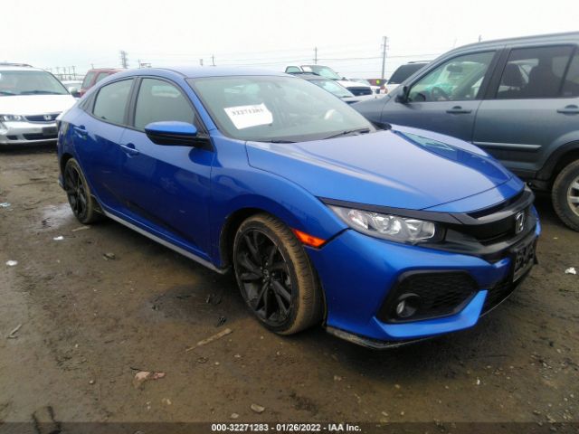 HONDA CIVIC HATCHBACK 2018 shhfk7h45ju422254