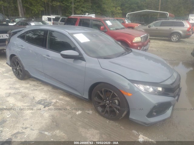 HONDA CIVIC HATCHBACK 2019 shhfk7h45ku215087