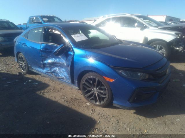 HONDA CIVIC HATCHBACK 2020 shhfk7h45lu209372