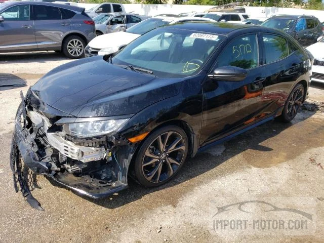 HONDA CIVIC 2018 shhfk7h46ju223861