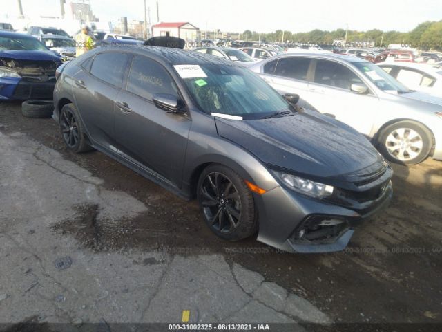 HONDA CIVIC HATCHBACK 2019 shhfk7h46ku211131