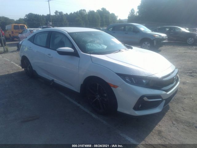 HONDA CIVIC HATCHBACK 2021 shhfk7h46mu213416