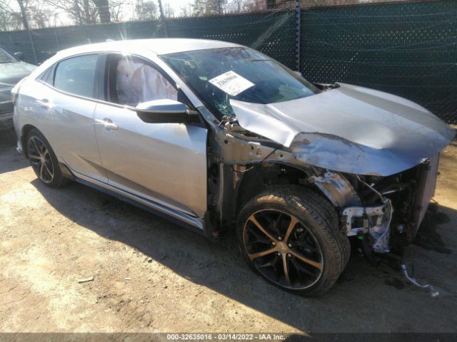 HONDA CIVIC HATCHBACK 2021 shhfk7h46mu227364