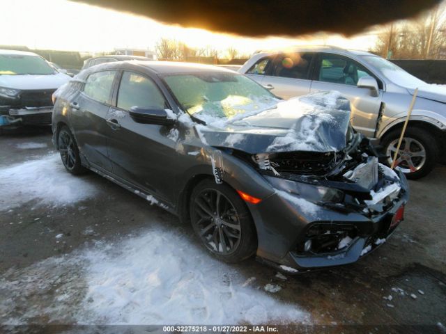 HONDA CIVIC HATCHBACK 2021 shhfk7h46mu229860