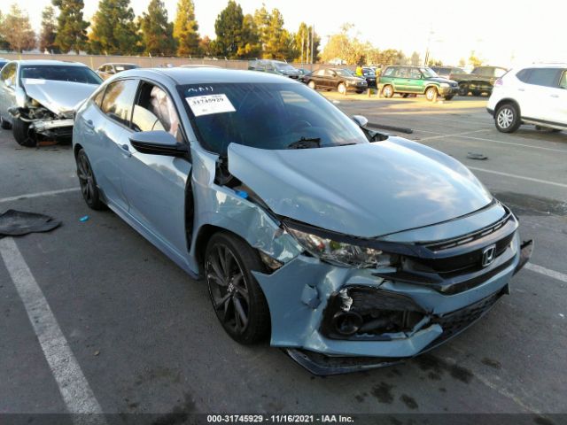 HONDA CIVIC HATCHBACK 2017 shhfk7h47hu422721