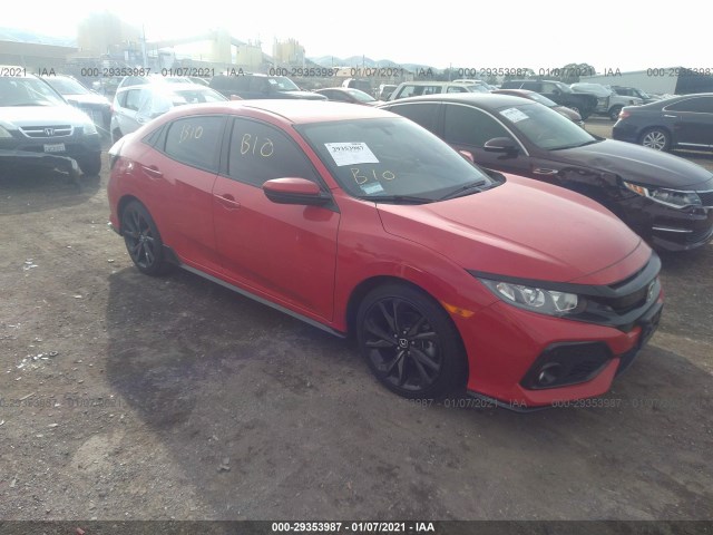 HONDA CIVIC HATCHBACK 2017 shhfk7h47hu424565