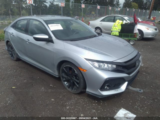 HONDA CIVIC HATCHBACK 2018 shhfk7h47ju214330