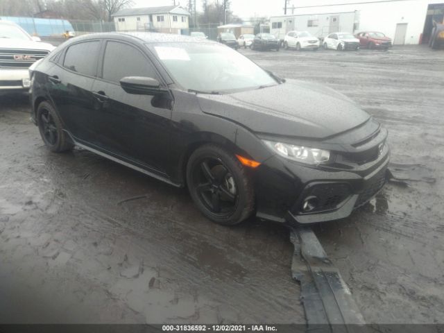 HONDA CIVIC HATCHBACK 2018 shhfk7h47ju405584