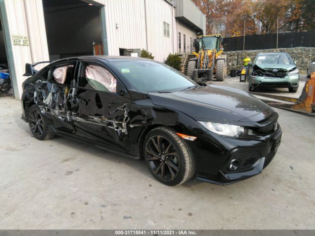 HONDA CIVIC HATCHBACK 2019 shhfk7h47ku415629