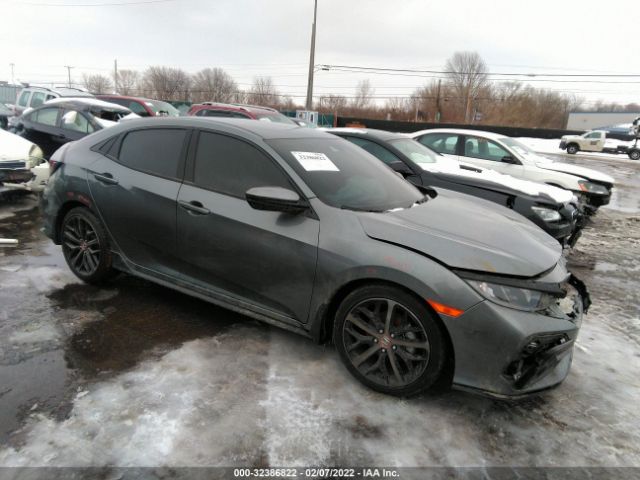 HONDA CIVIC HATCHBACK 2021 shhfk7h47mu221833