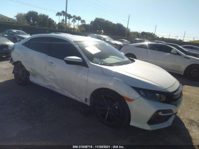 HONDA CIVIC HATCHBACK 2021 shhfk7h47mu406125