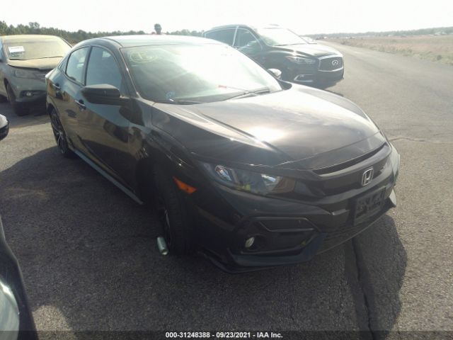 HONDA CIVIC HATCHBACK 2021 shhfk7h47mu407226