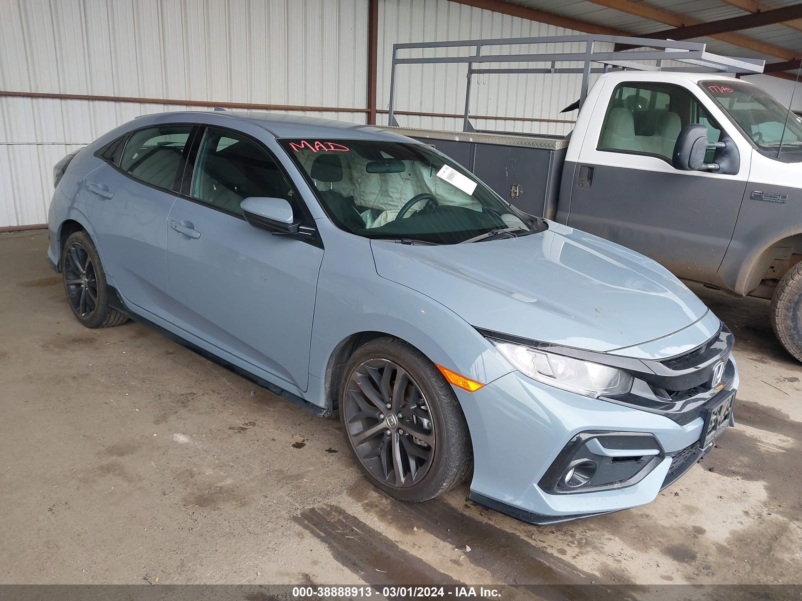 HONDA CIVIC 2021 shhfk7h47mu423359